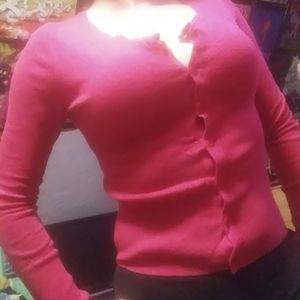 Hot Pink Wet Seal Cardigan